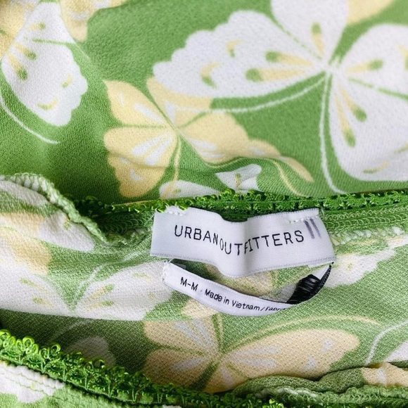 Urban Outfitters Retro Y2K Green Bodycon Butterfly Mini Skirt - Picture 8 of 8